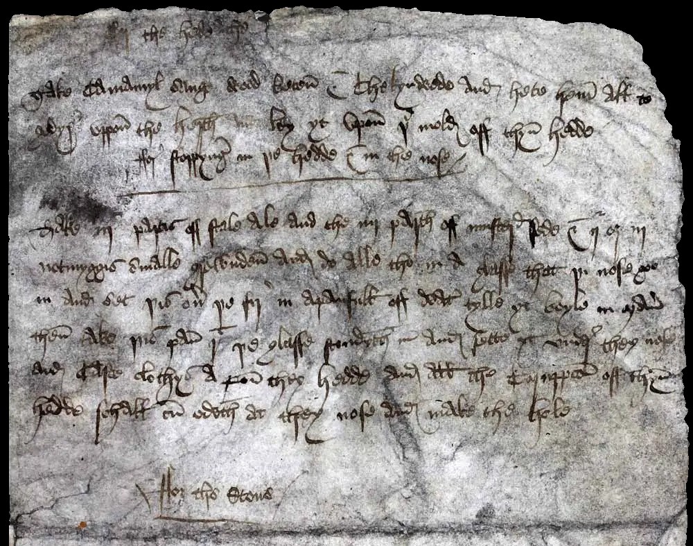 Household inventory of William Paston