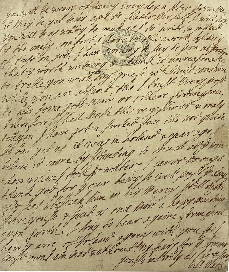 Letter to Reginald Pole